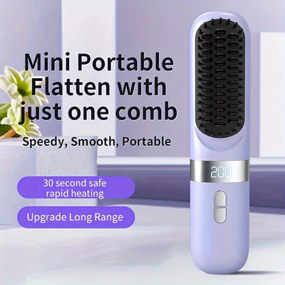 Portable Straightener Brush