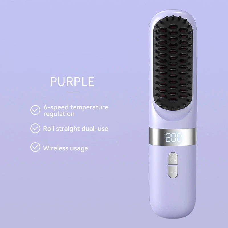 Portable Straightener Brush