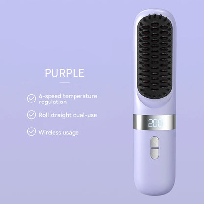 Portable Straightener Brush