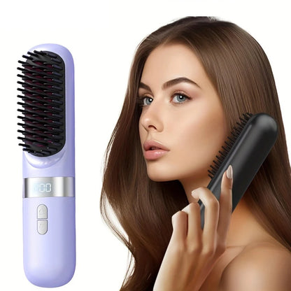 Portable Straightener Brush