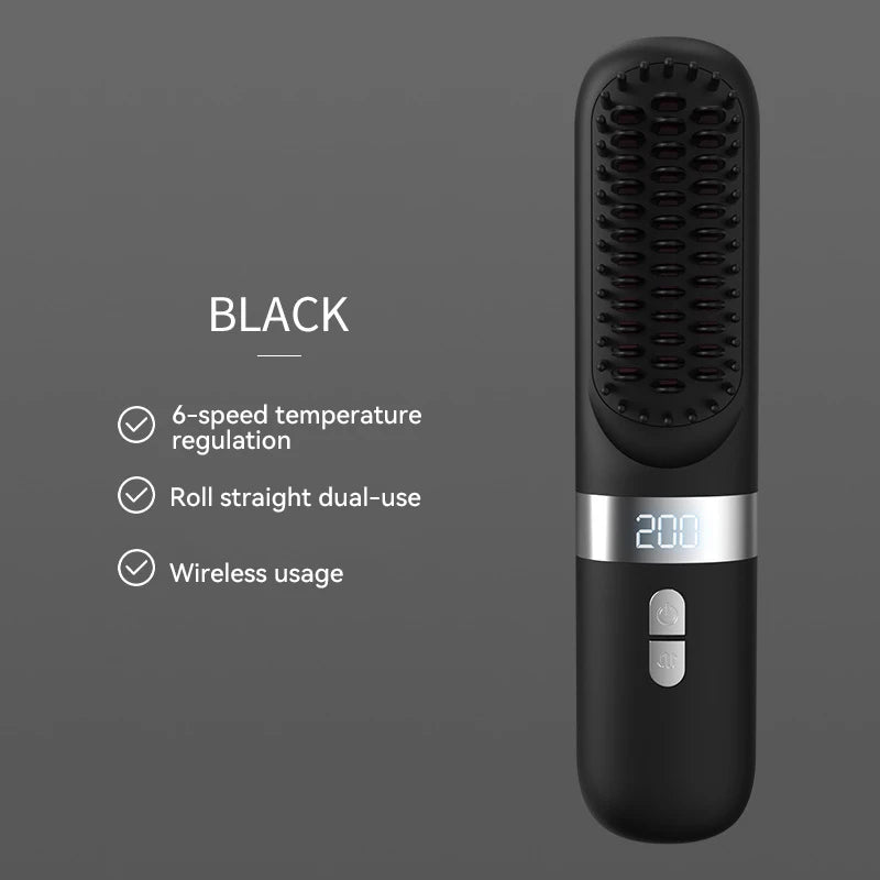Portable Straightener Brush